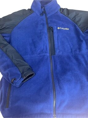 Vibrant Columbia Interchange Fleece Jacket - Men's Large